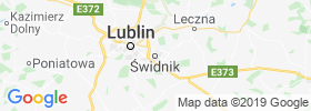 Swidnik map